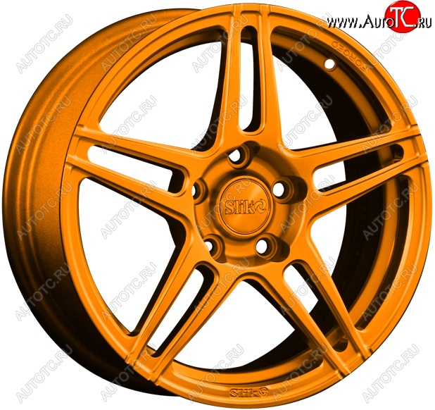19 449 р. Кованый диск Slik premium R16x6.5 Candy Медно-оранжевый матовый 6.5x16   (Цвет: Candy Медно-оранжевый матовый 6.5x16)  с доставкой в г. Пермь