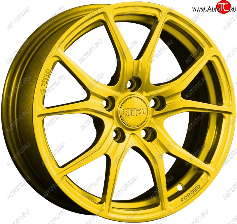 19 449 р. Кованый диск Slik premium R16x6.5 Candy YELLOW ярко-желтый 6.5x16   (Цвет: Candy YELLOW ярко-желтый 6.5x16)  с доставкой в г. Пермь