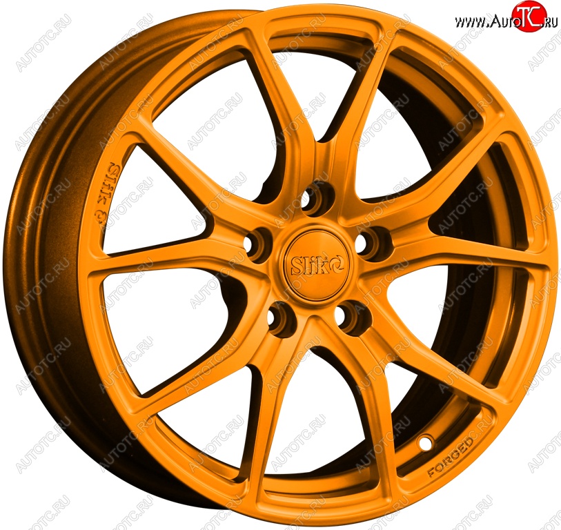 19 449 р. Кованый диск Slik premium R16x6.5 Candy Медно-оранжевый матовый 6.5x16   (Цвет: Candy Медно-оранжевый матовый 6.5x16)  с доставкой в г. Пермь