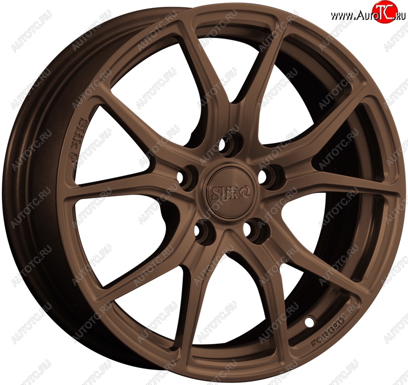19 449 р. Кованый диск Slik premium R16x6.5 Бронза (BRZ) 6.5x16   (Цвет: BRZ)  с доставкой в г. Пермь