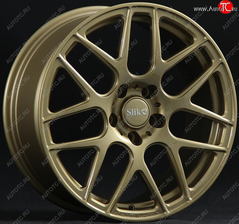 25 999 р. Кованый диск Slik premium R17x7.5 Золотой (G) 7.5x17 Honda Ridgeline YK1 дорестайлинг (2005-2008) 5x120.0xDIA64.1xET45.0 (Цвет: G)