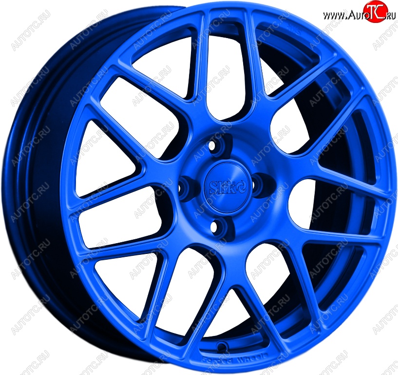 25 999 р. Кованый диск Slik premium R17x7.5 Candy BLUE синий 7.5x17   (Цвет: Candy BLUE синий 7.5x17)  с доставкой в г. Пермь