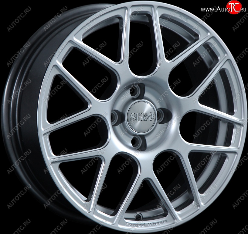 25 999 р. Кованый диск Slik premium R17x7.5 Серебристый светлый (S16) 7.5x17   (Цвет: S16)  с доставкой в г. Пермь