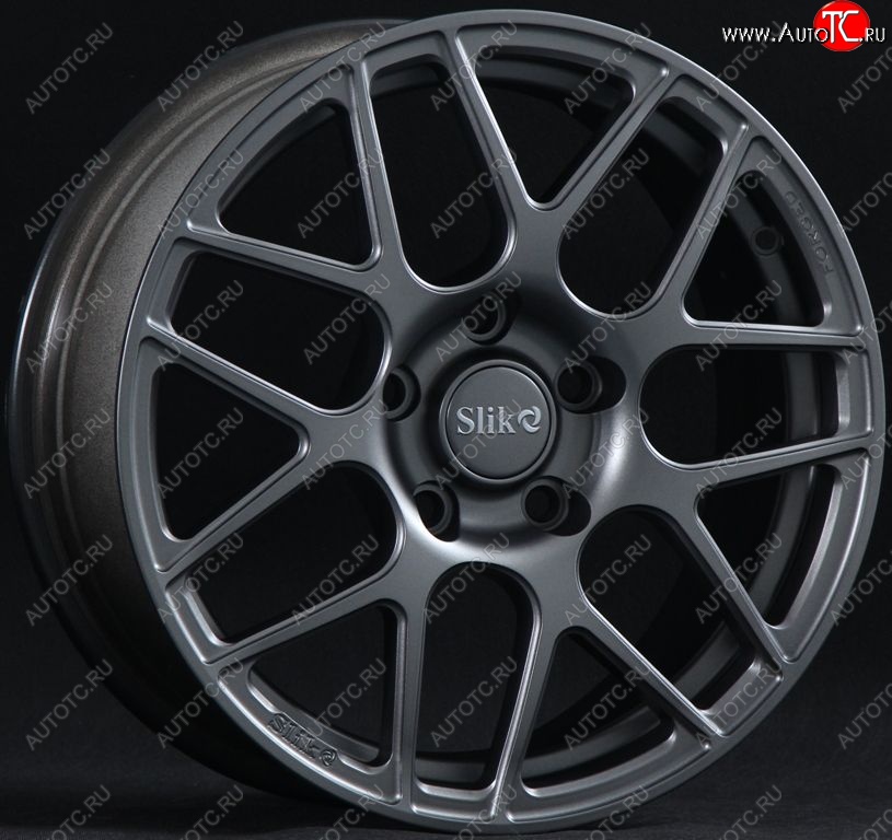 25 999 р. Кованый диск Slik premium R17x7.5 Графит глянцевый (GM) 7.5x17   (Цвет: GM)  с доставкой в г. Пермь