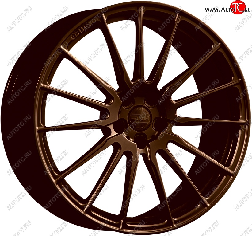 60 999 р. Кованый диск Slik PREMIUM. 10.0x20   (Коньячная бронза, глянец (BRZCGN))  с доставкой в г. Пермь