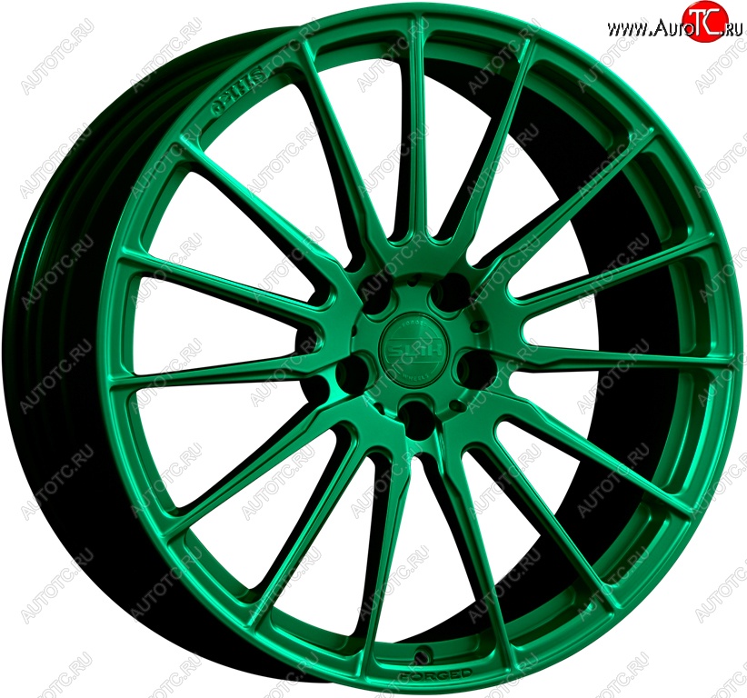 60 999 р. Кованый диск Slik PREMIUM 9.0x20   (Candy изумрудно-зеленый (Candy Green))  с доставкой в г. Пермь