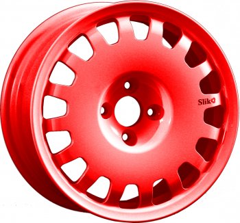 Кованый диск Slik Sport 6.5x15 (Candy алый) 6.5x15/4-5x98-120 D54.1-72.6  (Цвет: Candy алый)