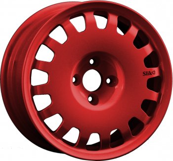 Кованый диск Slik Sport 6.5x15 (Candy красный) 6.5x15/4-5x98-120 D54.1-72.6  (Цвет: Candy красный)