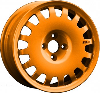 Кованый диск Slik Sport 6.5x15 (Candy медно-оранжевый матовый) 6.5x15/4-5x98-120 D54.1-72.6  (Цвет: Candy медно-оранжевый матовый)