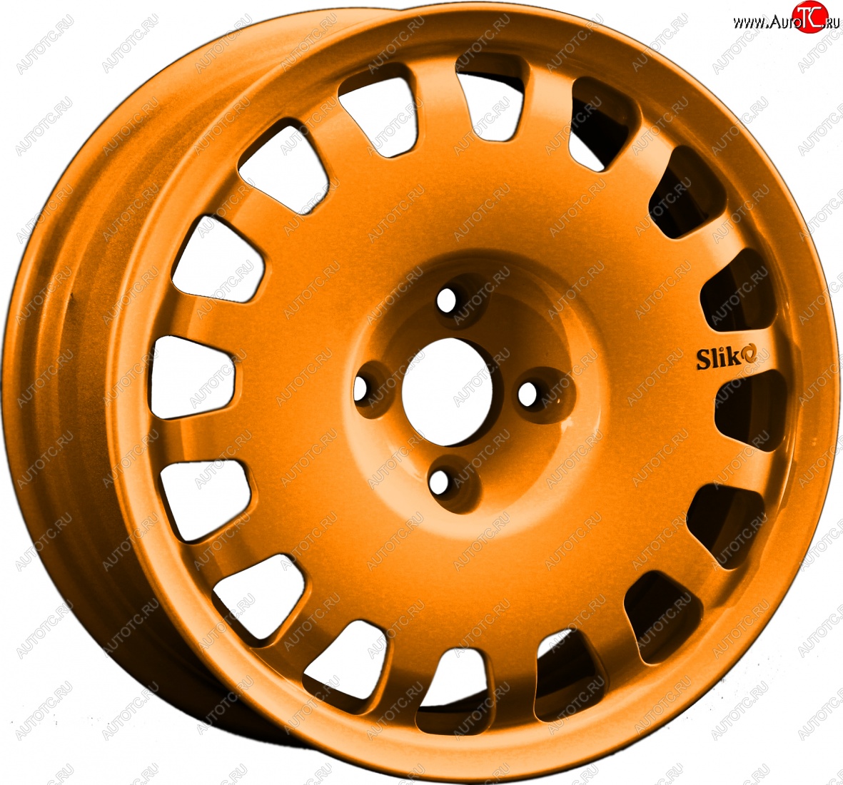 15 249 р. Кованый диск Slik Sport 6.5x15 (Candy медно-оранжевый матовый) 6.5x15/4-5x98-120 D54.1-72.6   (Цвет: Candy медно-оранжевый матовый)  с доставкой в г. Пермь