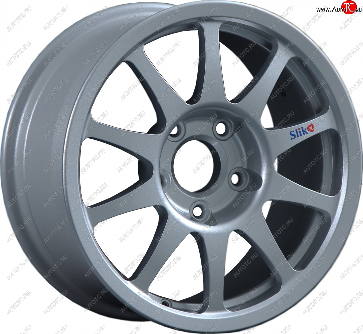 23 399 р. Кованый диск Slik Sport 7x15 (Серебристый тёмный)   (Цвет: Серебристый тёмный)  с доставкой в г. Пермь