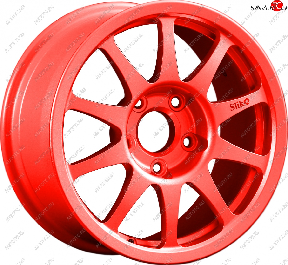 24 899 р. Кованый диск Slik Sport 7x15 (RAL 3026 ярко-алый)   (Цвет: RAL 3026 ярко-алый)  с доставкой в г. Пермь