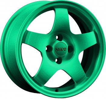 Кованый диск Slik Sport 6.5x15 (Candy изумрудно-зеленый)  (Цвет: Candy изумрудно-зеленый)