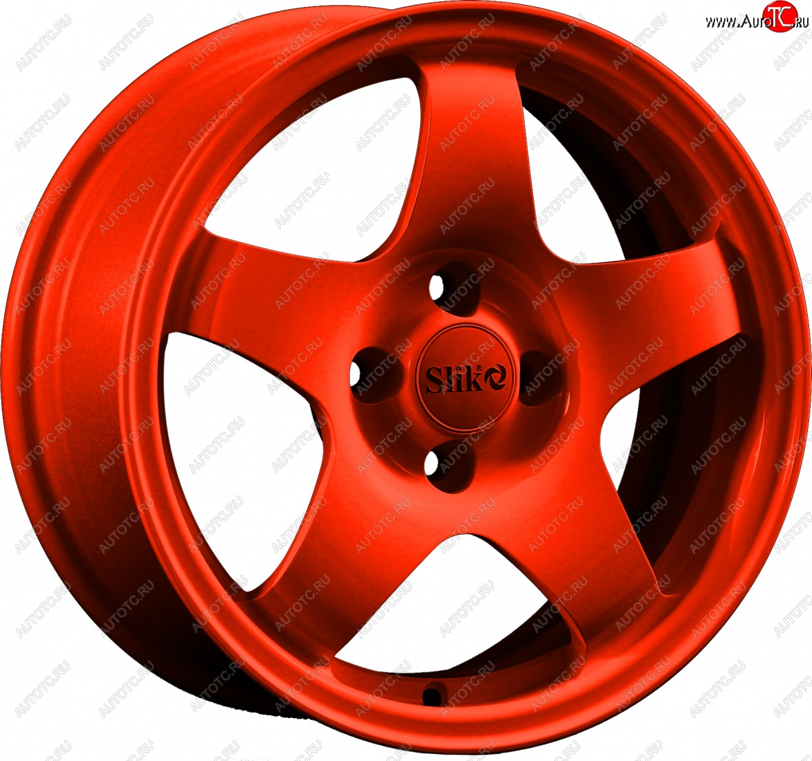 15 249 р. Кованый диск Slik Sport 6.5x15 (Candy красный)   (Цвет: Candy красный)  с доставкой в г. Пермь