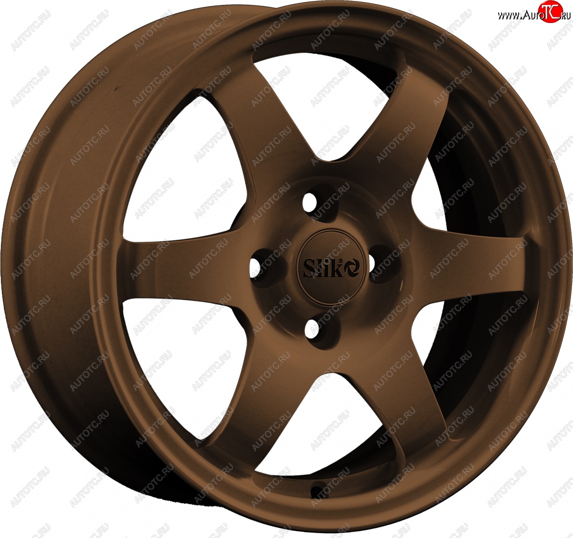 15 249 р. Кованый диск Slik Sport 6.5x15 (Металлик коньячная бронза. Матовый)   (Цвет: Металлик коньячная бронза. Матовый)  с доставкой в г. Пермь