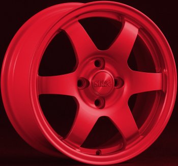 Кованый диск Slik Sport 6.5x15 (Candy красный)  (Цвет: Candy красный)