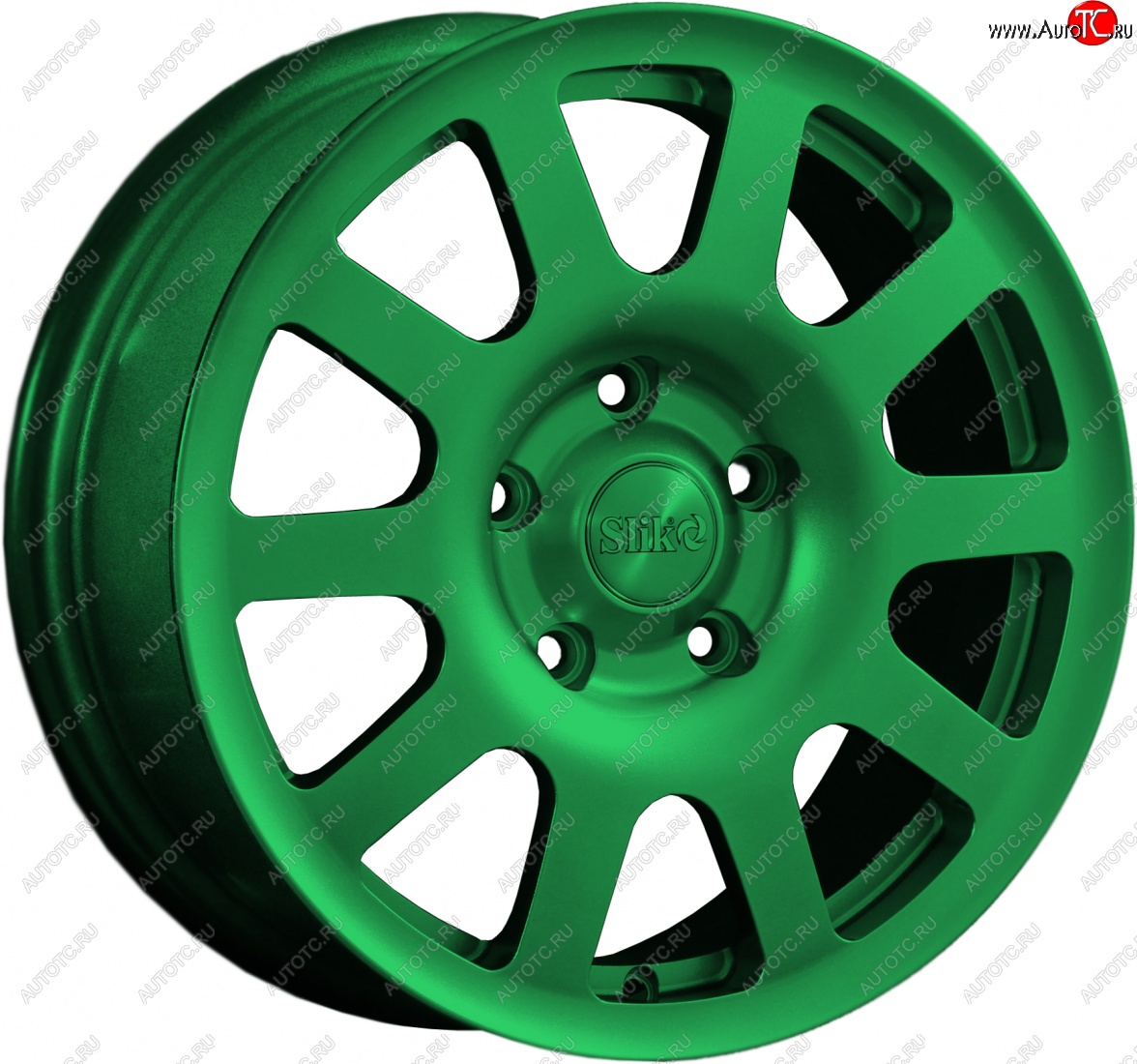 18 999 р. Кованый диск Slik Sport 6.5x16 (Зеленый)   (Цвет: Зеленый)  с доставкой в г. Пермь