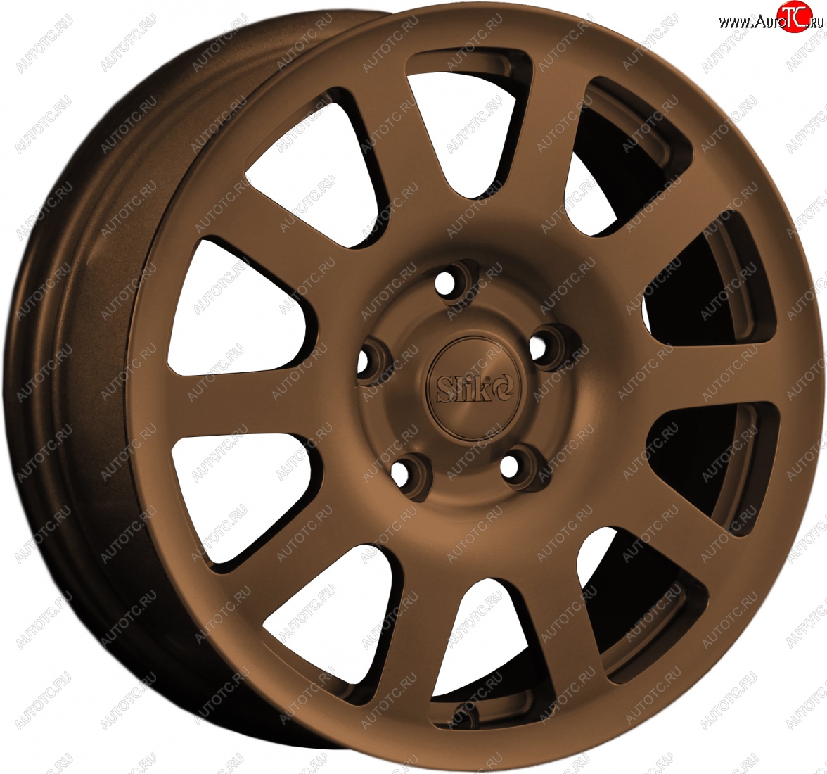 18 999 р. Кованый диск Slik Sport 6.5x16 (Металлик коньячная бронза. Матовый)   (Цвет: Металлик коньячная бронза. Матовый)  с доставкой в г. Пермь