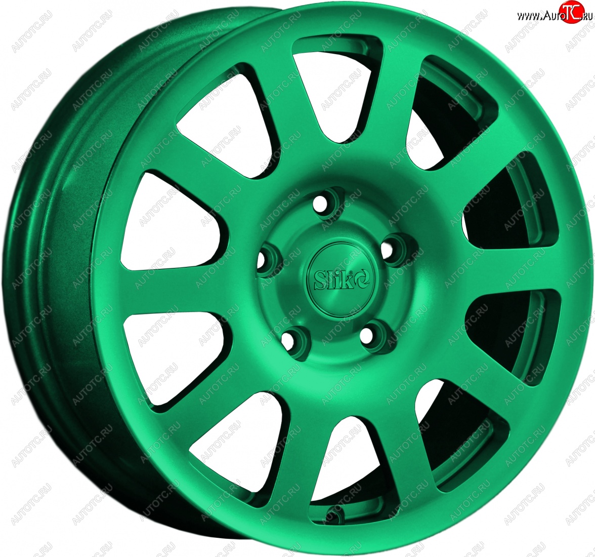 18 999 р. Кованый диск Slik SPORT R16x6.5 Candy Green изумрудно-зеленый 6.5x16   (Цвет: Candy Green изумрудно-зеленый 6.5x16)  с доставкой в г. Пермь