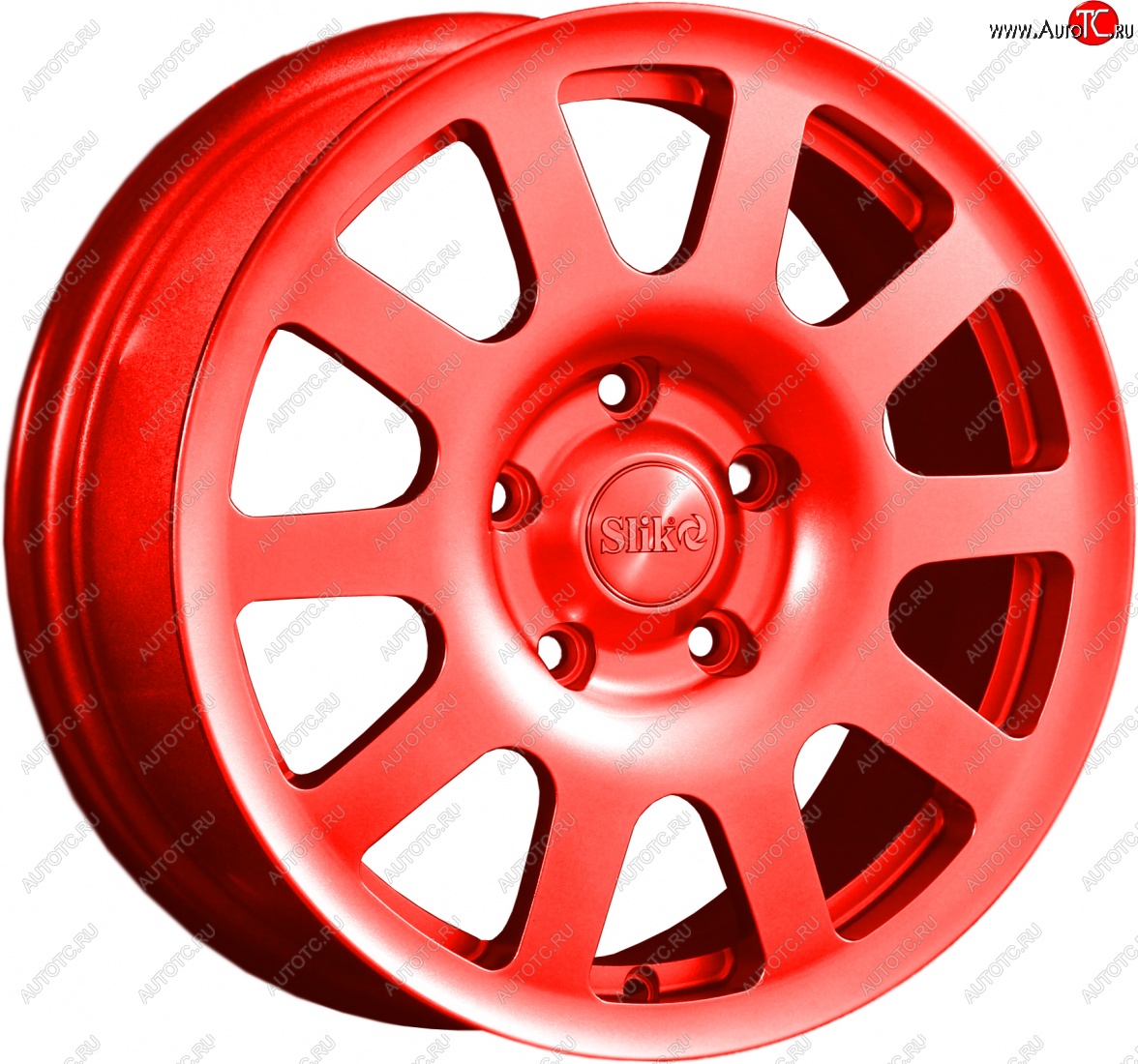 18 999 р. Кованый диск Slik Sport 6.5x16 (Candy алый)   (Цвет: Candy алый)  с доставкой в г. Пермь
