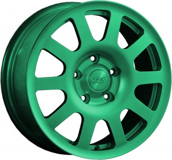 Кованый диск Slik Sport 6.5x16 (Candy изумрудно-зеленый)  (Цвет: Candy изумрудно-зеленый)