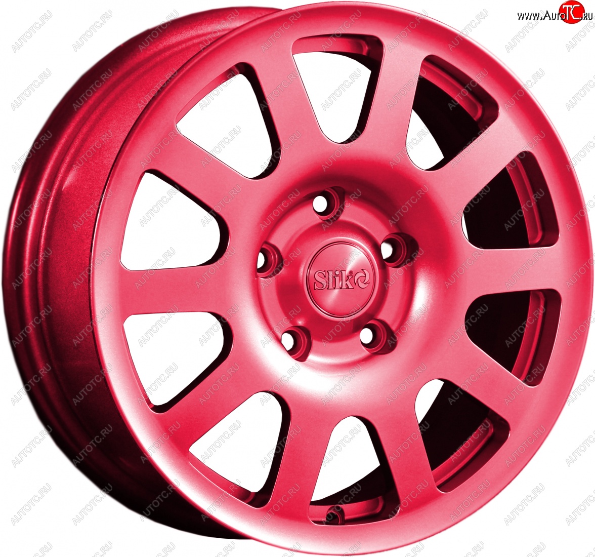 18 999 р. Кованый диск Slik Sport 6.5x16 (Candy рубиновый)   (Цвет: Candy рубиновый)  с доставкой в г. Пермь