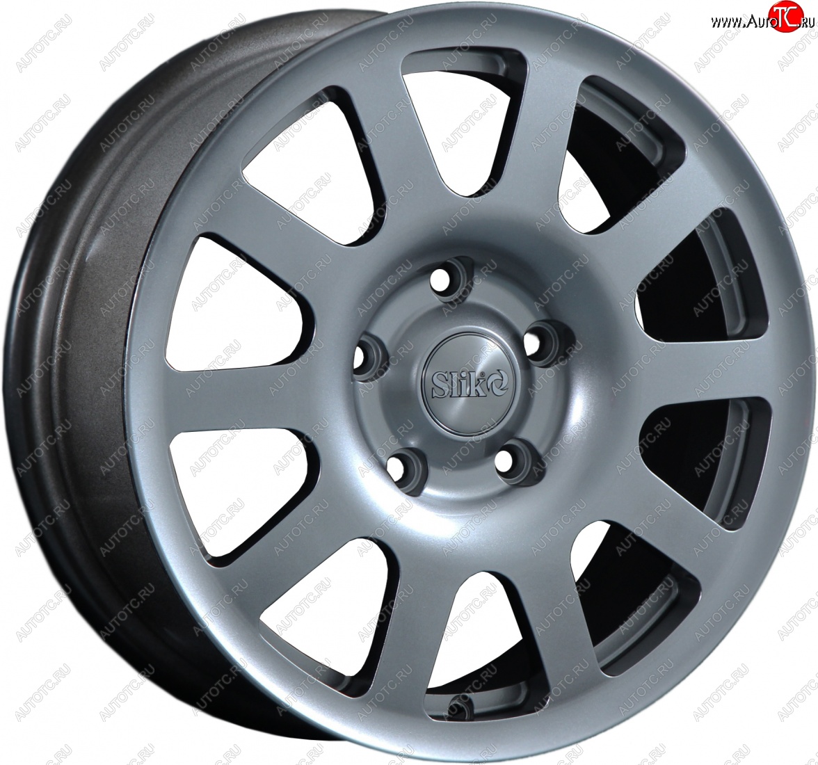 18 999 р. Кованый диск Slik SPORT R16x6.5 Серебристый темный (S25) 6.5x16   (Цвет: S25)  с доставкой в г. Пермь
