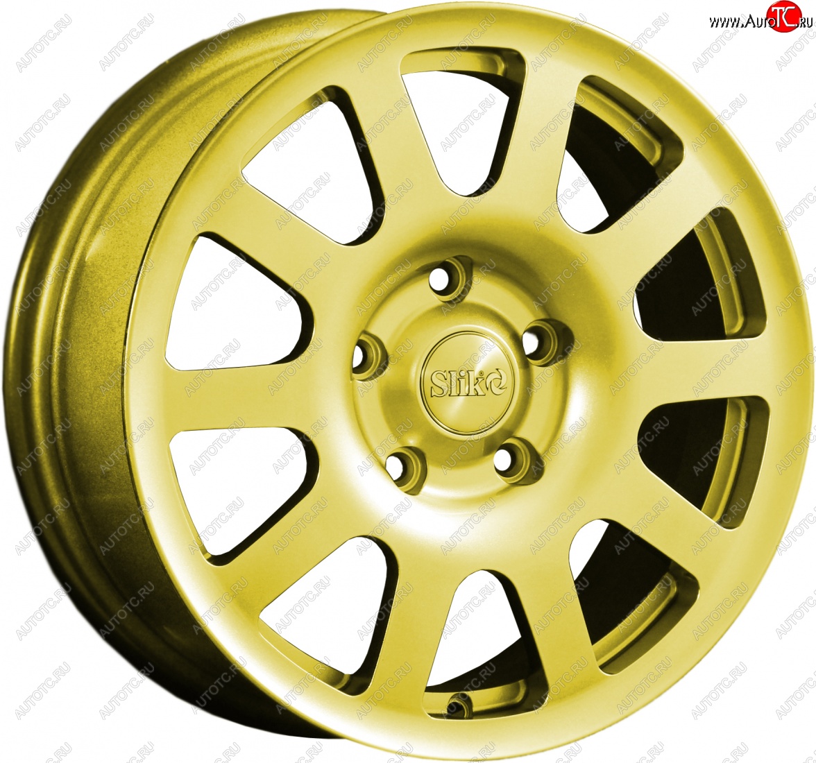 18 999 р. Кованый диск Slik Sport 6.5x16 (Ярко-желтый RAL 1021)   (Цвет: Ярко-желтый RAL 1021)  с доставкой в г. Пермь