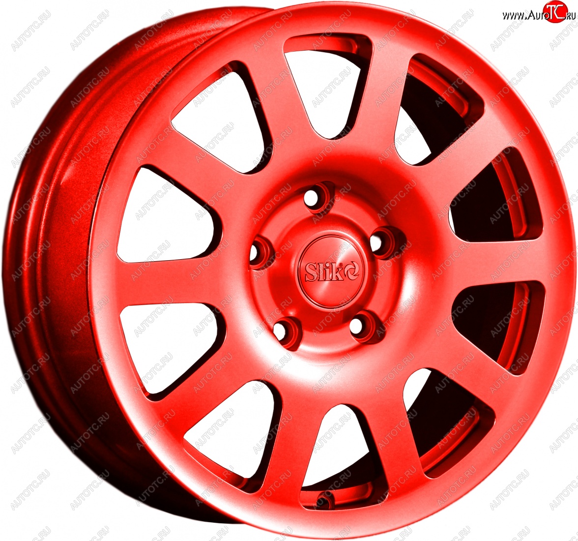 18 999 р. Кованый диск Slik SPORT R16x6.5 RAL 3026 ярко-алый (3026) 6.5x16   (Цвет: 3026)  с доставкой в г. Пермь