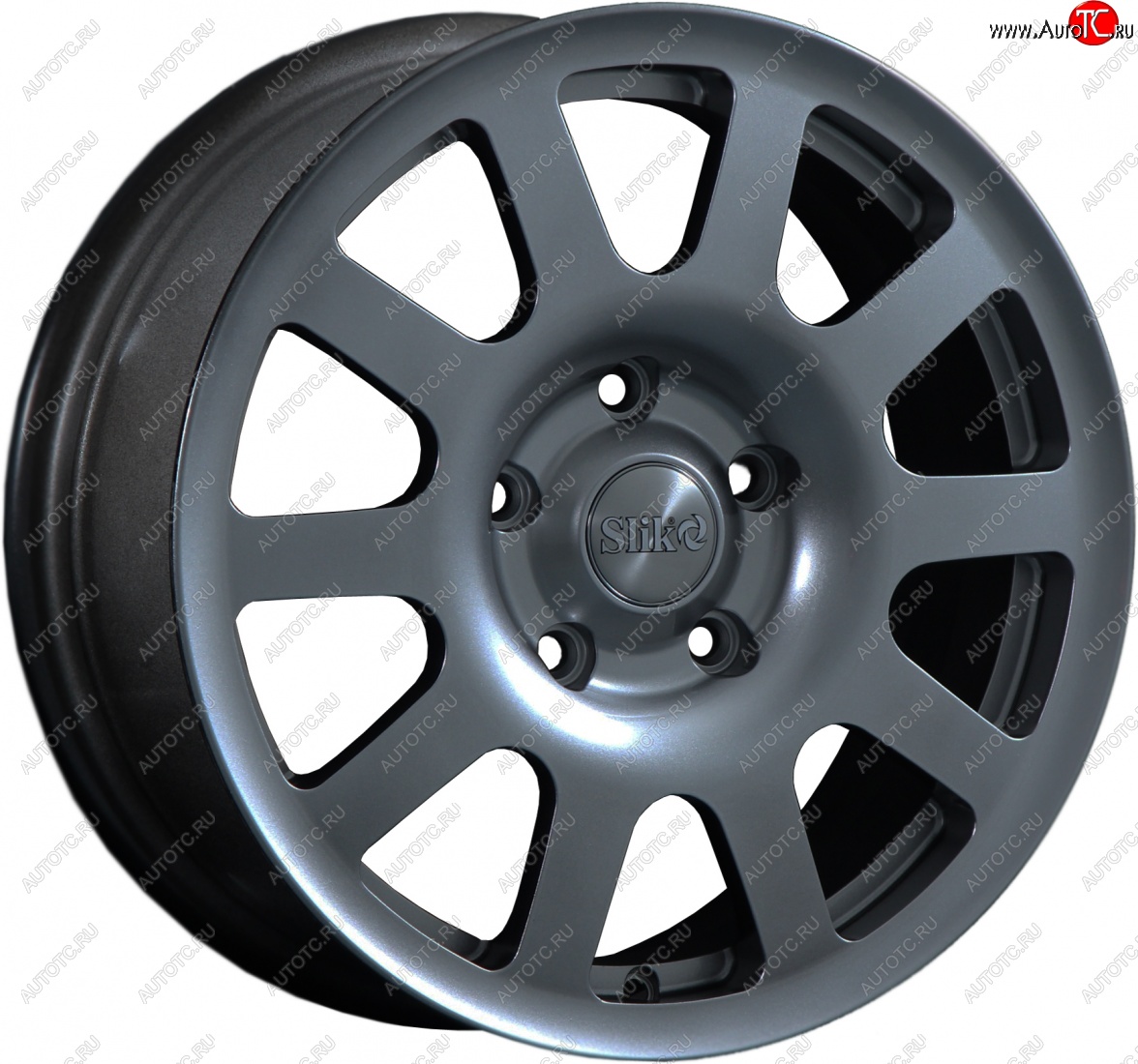 18 999 р. Кованый диск Slik Sport 6.5x16 (Металлик графит матовый)   (Цвет: Металлик графит матовый)  с доставкой в г. Пермь