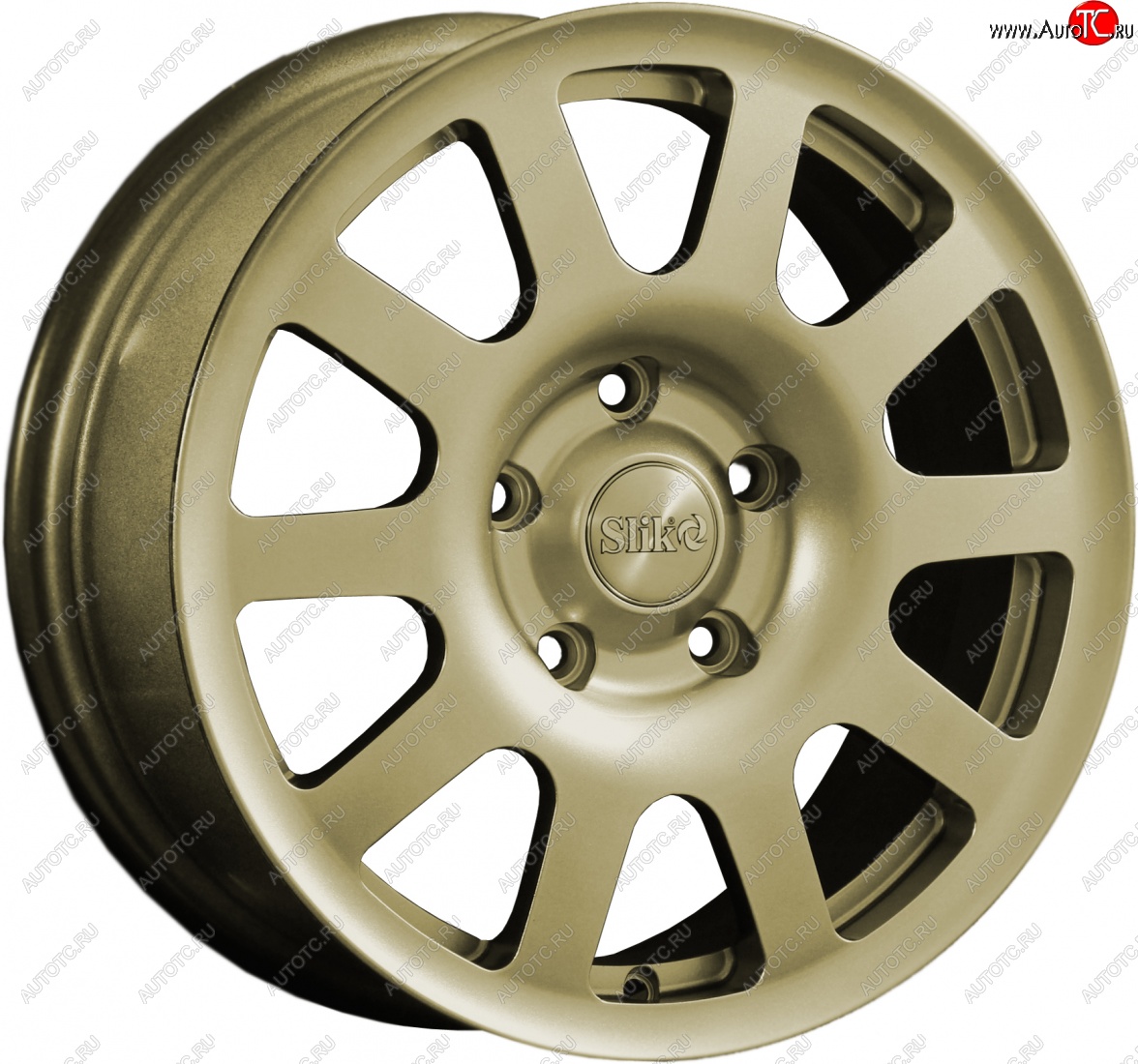 18 999 р. Кованый диск Slik SPORT R16x6.5 Золотой (G) 6.5x16   (Цвет: G)  с доставкой в г. Пермь