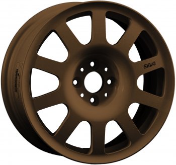 Кованый диск Slik SPORT R16x6.5 Коньячная бронза. Матовый (MBRZCGN) 6.5x16  (Цвет: MBRZCGN)