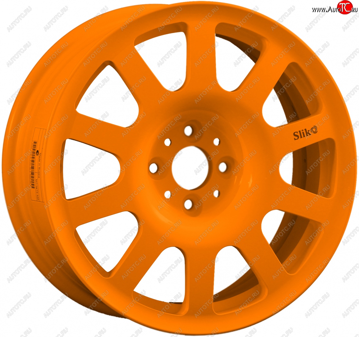 11 049 р. Кованый диск Slik SPORT R16x6.5 Candy Медно-оранжевый глянцевый 6.5x16   (Цвет: Candy Медно-оранжевый глянцевый 6.5x16)  с доставкой в г. Пермь