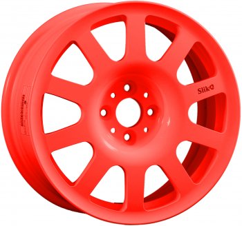 Кованый диск Slik SPORT R16x6.5 RAL 3026 ярко-алый (3026) 6.5x16  (Цвет: 3026)