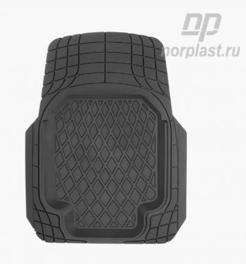 Коврик салонный универсальный литьевой (передний, 589х771 мм) Norplast Lidec Honda Mobilio 2 DD4,DD5 1-ый рестайлинг (2017-2019)