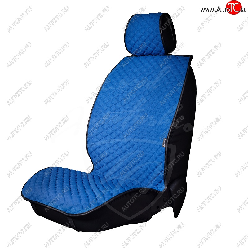 5 599 р. Универсальная накидка на сиденья Lord Autofashion Кристалл (трикотаж, 4 места)   (Синий)  с доставкой в г. Пермь