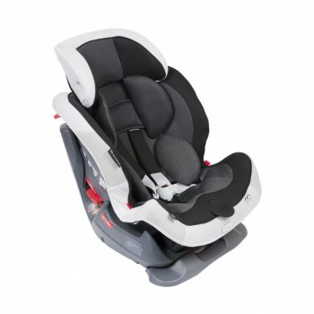 25 999 р. Кресло детское автомобильное Swing Moon Premium (группа 1/2, 1-7 лет/9-25 кг/70-120см)   (Цвет: черный с серым)  с доставкой в г. Пермь. Увеличить фотографию 2