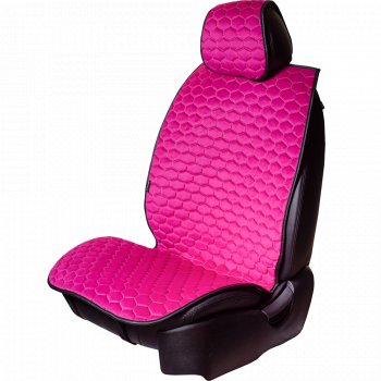 Комплект накидок на сиденья Lord Autofashion Тейлор (велюр, 2 места)  (Фуксия 4353)