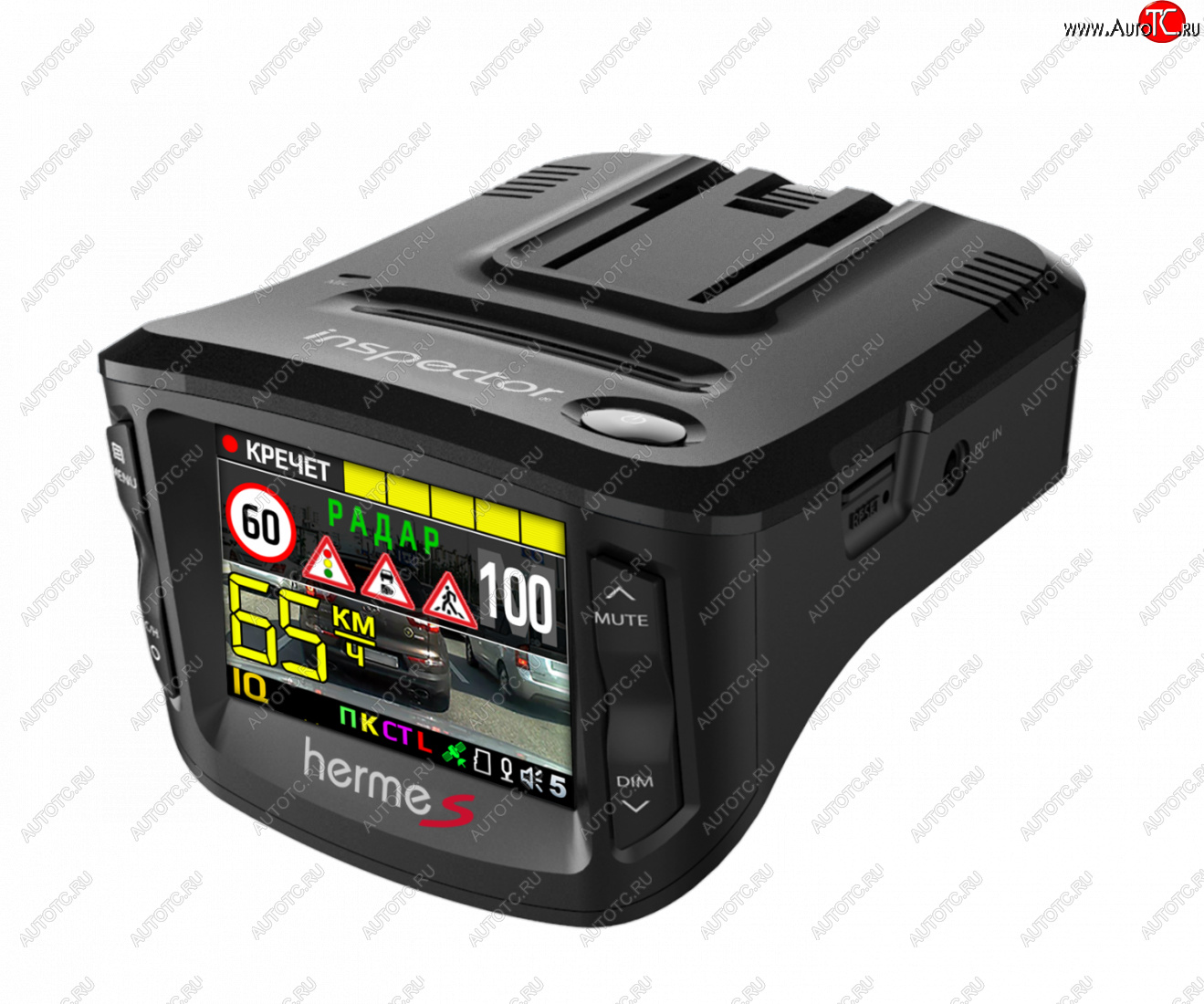 15 899 р. Видеорегистратор с радардетектором GPS INSPECTOR HERMES (SIGNATURE) Hyundai Solaris HCR седан дорестайлинг (2017-2020)  с доставкой в г. Пермь