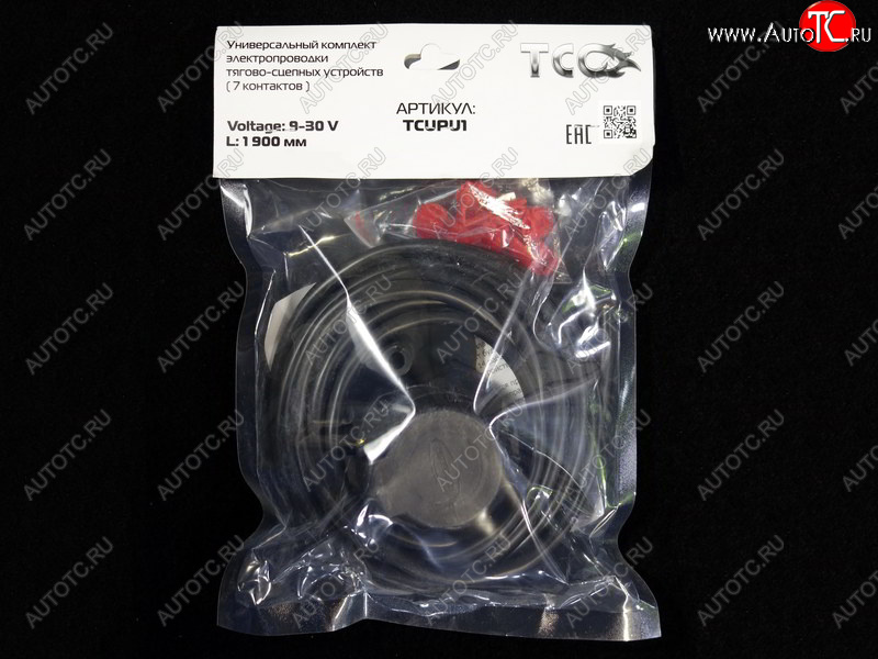 1 249 р. Универсальный комплект электрики для фаркопов (7 контактов) TCC-Tuning Hyundai Matrix 1 FC 1-ый рестайлинг (2005-2008)  с доставкой в г. Пермь