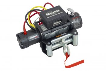 28 999 р. Лебёдка электрическая SPIDER 12000 lbs 5443 кг Electric Winch (влагозащищенная) Mazda MPV LY дорестайлинг (2006-2008) (стальной трос)  с доставкой в г. Пермь. Увеличить фотографию 3