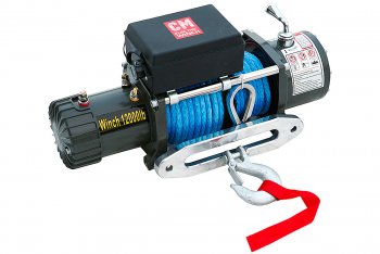 38 999 р. Лебёдка электрическая 12000S CM Winch (синтетический трос) JAC S3 Pro (2022-2025)  с доставкой в г. Пермь. Увеличить фотографию 2