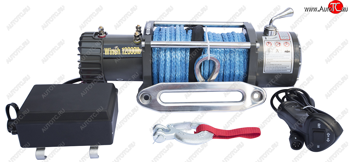 38 999 р. Лебёдка электрическая 12000S CM Winch (синтетический трос) JAC S3 Pro (2022-2025)  с доставкой в г. Пермь