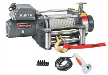 Лебёдка электрическая Runva (индустр. 12V) Honda StepWagon RG минивэн дорестайлинг (2005-2007)