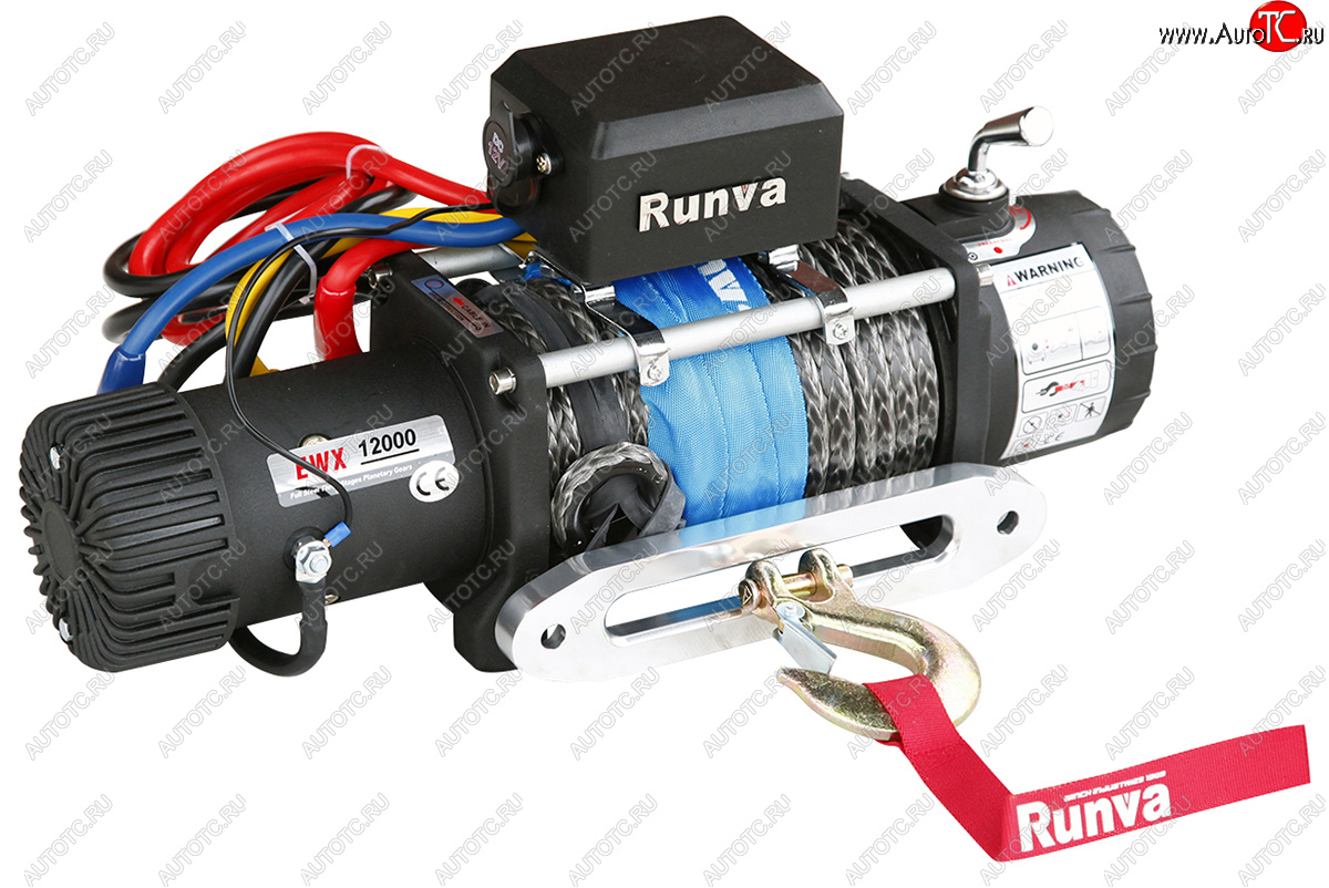 64 739 р. Лебёдка электрическая 12000 lbs 5443 кг Runva Honda FR-V (2004-2010) (синтетический трос, 24v)  с доставкой в г. Пермь