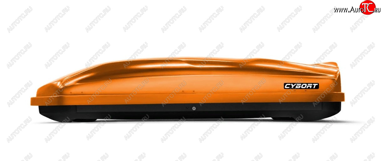 33 999 р. Багажный бокс CYBORT CarGO (580 л/216x85x46 см, двусторонний, крепление скоба) на крышу   (Янтарь (248))  с доставкой в г. Пермь