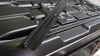 27 599 р. Автобокс LEVEL Касатка (450 л. 190х80х45 см)   (Черный)  с доставкой в г. Пермь. Увеличить фотографию 5