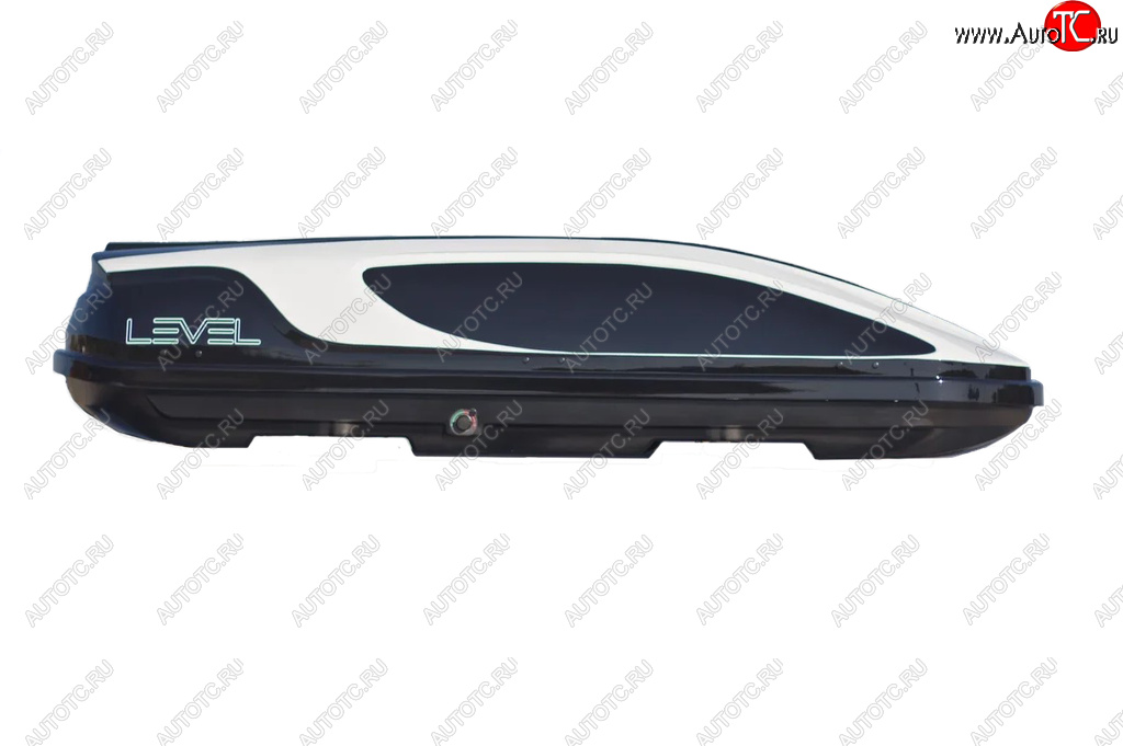 31 999 р. Автобокс LEVEL Касатка (450 л. 190х80х45 см)   (Черно-белый)  с доставкой в г. Пермь