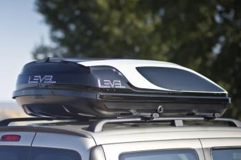 31 999 р. Автобокс LEVEL Касатка (450 л. 190х80х45 см)   (Черно-белый)  с доставкой в г. Пермь. Увеличить фотографию 2