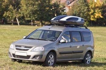 31 999 р. Автобокс LEVEL Касатка (450 л. 190х80х45 см)   (Черно-белый)  с доставкой в г. Пермь. Увеличить фотографию 4